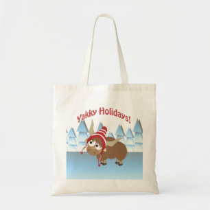 Bolsa Tote Feriados Iakky! Cena de inverno