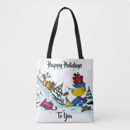 Bolsa Tote Férias de Natal Selvagem