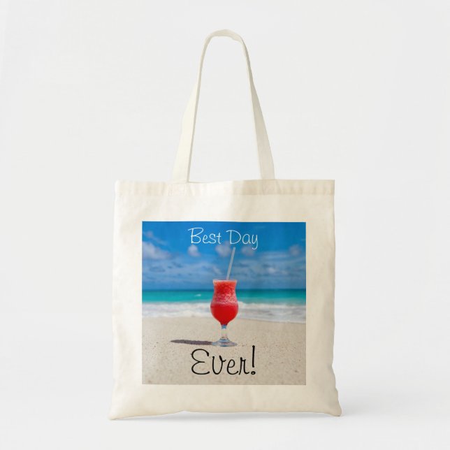 Bolsa Tote Férias de praia ideal (Frente)