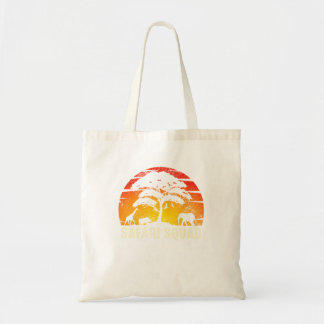 Bolsa Tote Férias Familiares Africanas Safari Squad Engraçado