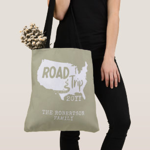 Bolsa Tote Férias Familiares Personalizadas Family Road Tr