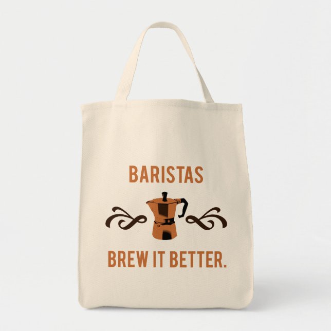 Bolsa Tote Fermentação de Baristas ele melhor (Frente)