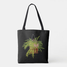 Bolsa Tote Fern Ivy Hanging Plant Botanical Illustration Art
