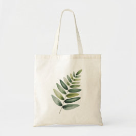 Bolsa Tote Fern leaf illustration