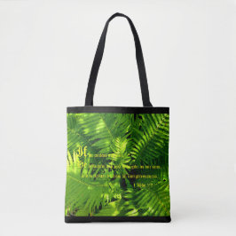 Bolsa Tote Ferns, 1 John 1:9