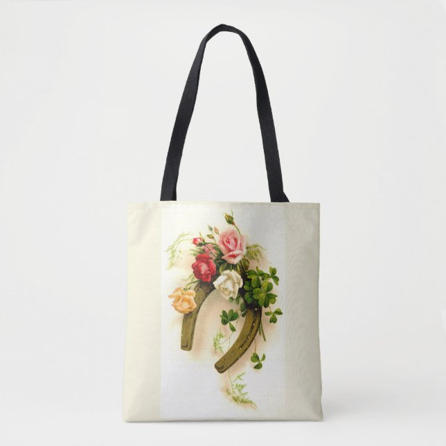 Bolsa Tote Ferradura da Sorte (Frente)
