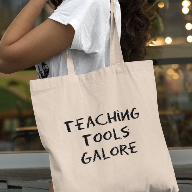 Bolsa Tote Ferramentas de Ensino em Abundância Presente Diver (Shop now and carry your teaching tools with flair!)