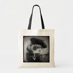 Bolsa Tote Ferret como artista