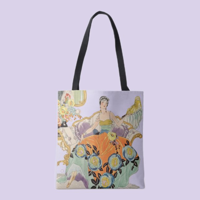 Bolsa Tote FesArt Deco Lady (Criador carregado)
