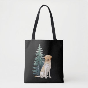 Bolsa Tote Festa da Árvore de Natal do Cão Amante do Cão Nata