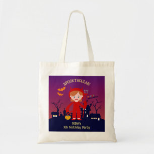 Bolsa Tote Festa de Aniversário da Menina de Fantasia de Hall