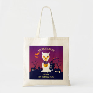 Bolsa Tote Festa de Aniversário de Menino Fantasia de Hallowe
