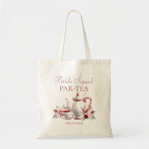 Bolsa Tote Festa de Chá Chá de panela de Casamento