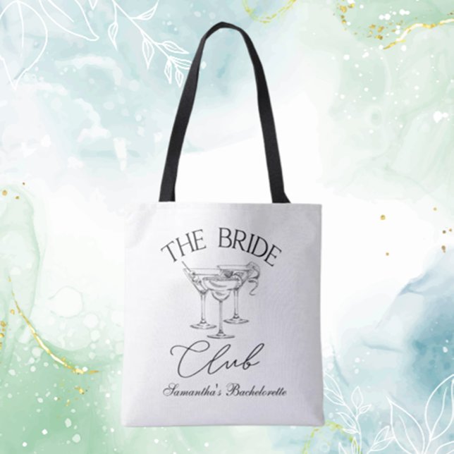 Bolsa Tote Festa de Despedida de Solteira  Casamento (Celebrate your special day with a stylish bachelorette party wedding tote bag)