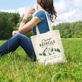 Bolsa Tote Festa de Despedida de Solteira com Acampamento Mod