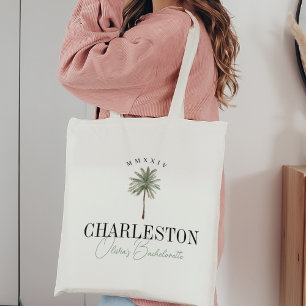 Bolsa Tote Festa de Despedida de Solteira com Palmeira em Aqu
