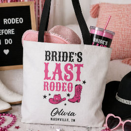 Bolsa Tote Festa de Despedida de Solteira no Oeste: O Último