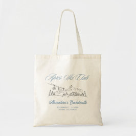 Bolsa Tote Festa de Despedida de Solteira Pós-Eski