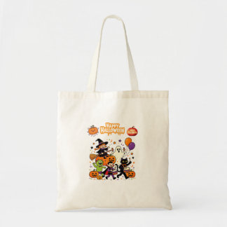 Bolsa Tote Festa de Fantasias de Halloween para Crianças Dive