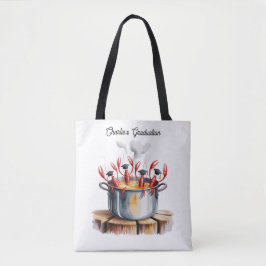 Bolsa Tote Festa de Graduação Cajun Engraçada