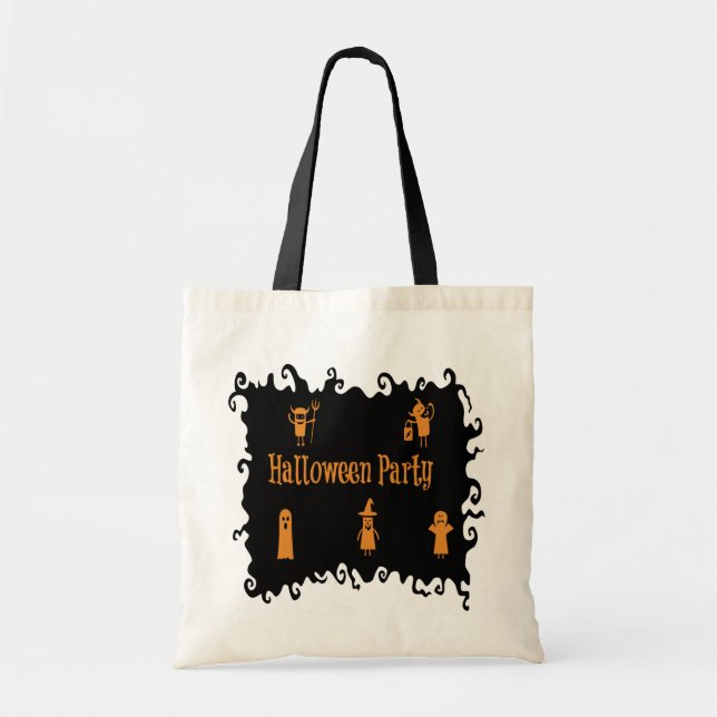 Bolsa Tote Festa de Halloween (Frente)