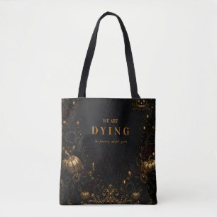 Bolsa Tote Festa de Halloween Glam Elegante