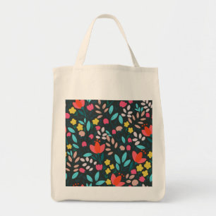 Bolsa Tote Festa de Jardim Primavera de Whimsso