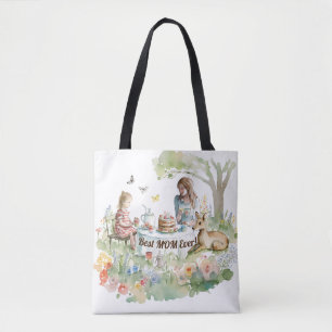 Bolsa Tote Festa de Mãe e Filha do Chá