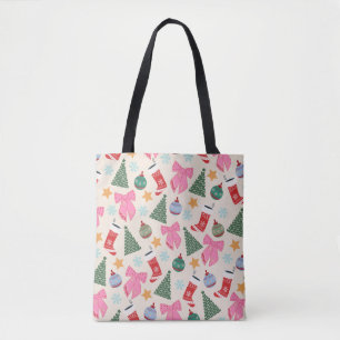 Bolsa Tote Festa de Natal