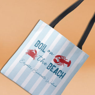 Bolsa Tote Festa de Solteira com Ensopado de Frutos do Mar