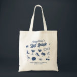 Bolsa Tote Festa de solteira De Praia Personalizada Da Última<br><div class="desc">Faça um salto na sua próxima festa de solteira com este design. Quer estejas a celebrar uma viagem de praia, férias de raparigas, ou noivado de um melhor amigo, esta design de festa de solteira de praia personalizada é a adição perfeita à tua fuga inesquecível. Adicione um toque pessoal ao...</div>