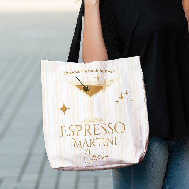 Bolsa Tote Festa de solteira Espresso Martini (Criador carregado)