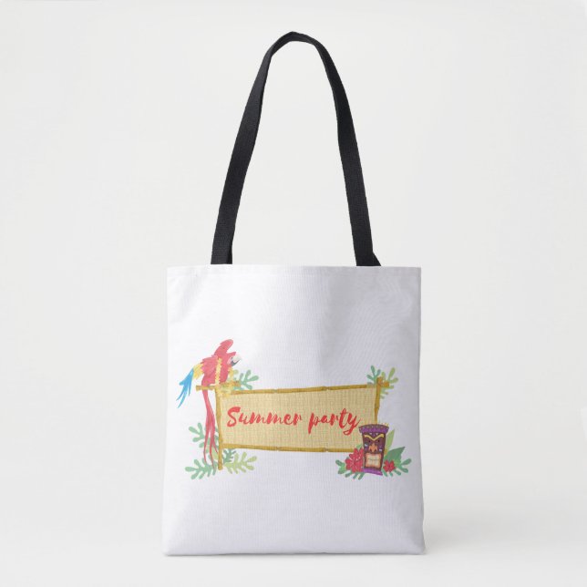 Bolsa Tote festa de verão (Frente)