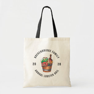 Bolsa Tote Festa de Verão da Sindicato da Família de Lagostas
