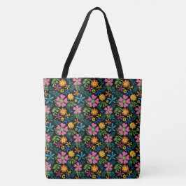 Bolsa Tote Festa floral