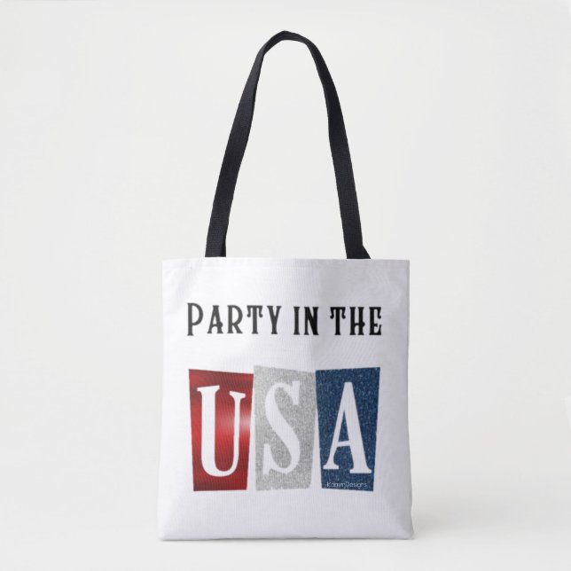Bolsa Tote Festa nos EUA (Frente)