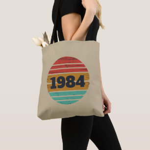 Bolsa Tote Festa personalizada de aniversário de 40 anos de q