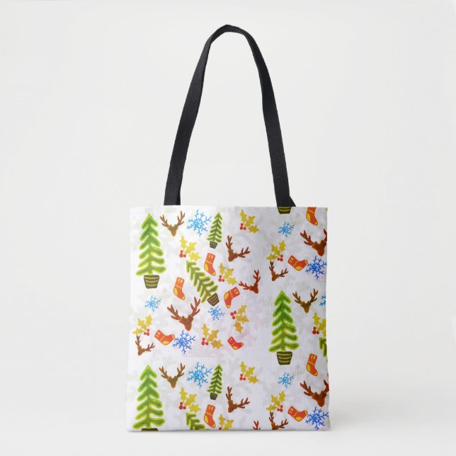 Bolsa Tote Festividades de Natal (Frente)