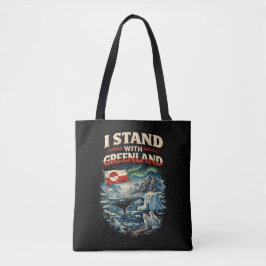 Bolsa Tote Ficar com a Groenlândia