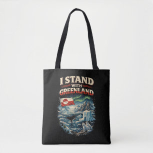 Bolsa Tote Ficar com a Groenlândia