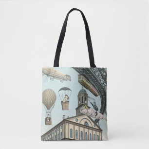 Bolsa Tote Ficção científica retrô, Cidade steampunk vitorian