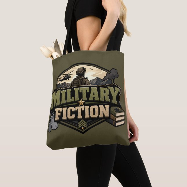 Bolsa Tote Ficção Militar (Close Up)