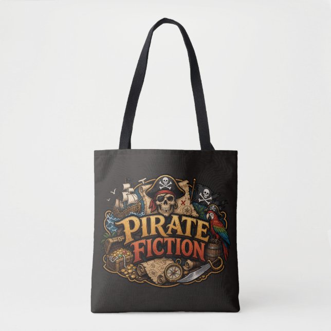 Bolsa Tote Ficção Pirata (Frente)