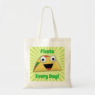 Bolsa Tote Fiesta Todos Os Dias Um Taco Engraçado