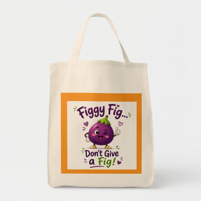 BOLSA TOTE FIGADO, NÃO LIGA PRA FIGO! (Frente)
