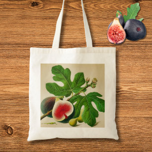 Bolsa Tote figos vegetais