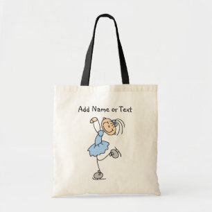 Bolsa Tote Figura azul saco personalizado da vara do