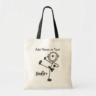 Bolsa Tote Figura saco personalizado karaté da vara