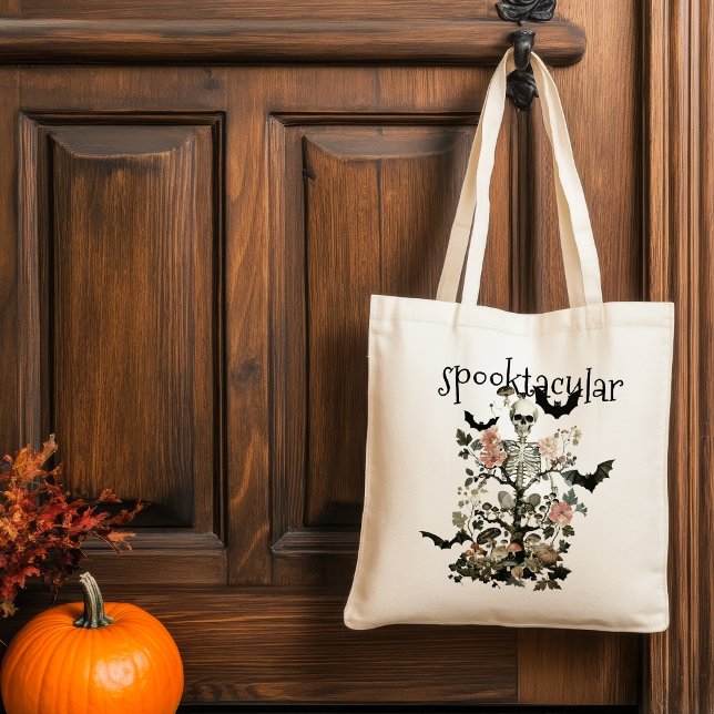 Bolsa Tote Figurino e Coquetéis de Halloween (Criador carregado)