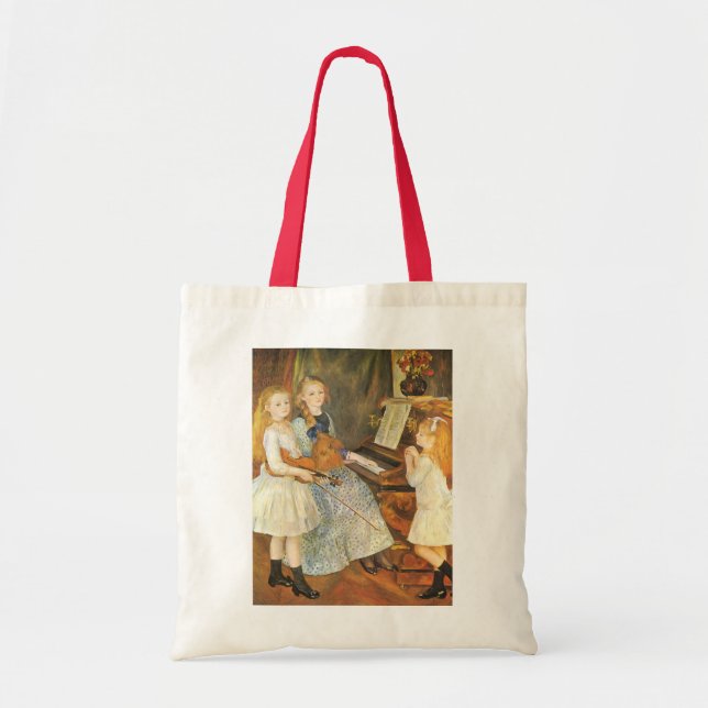 Bolsa Tote Filhas de Catulle Mendes por Pierre Renoir (Frente)
